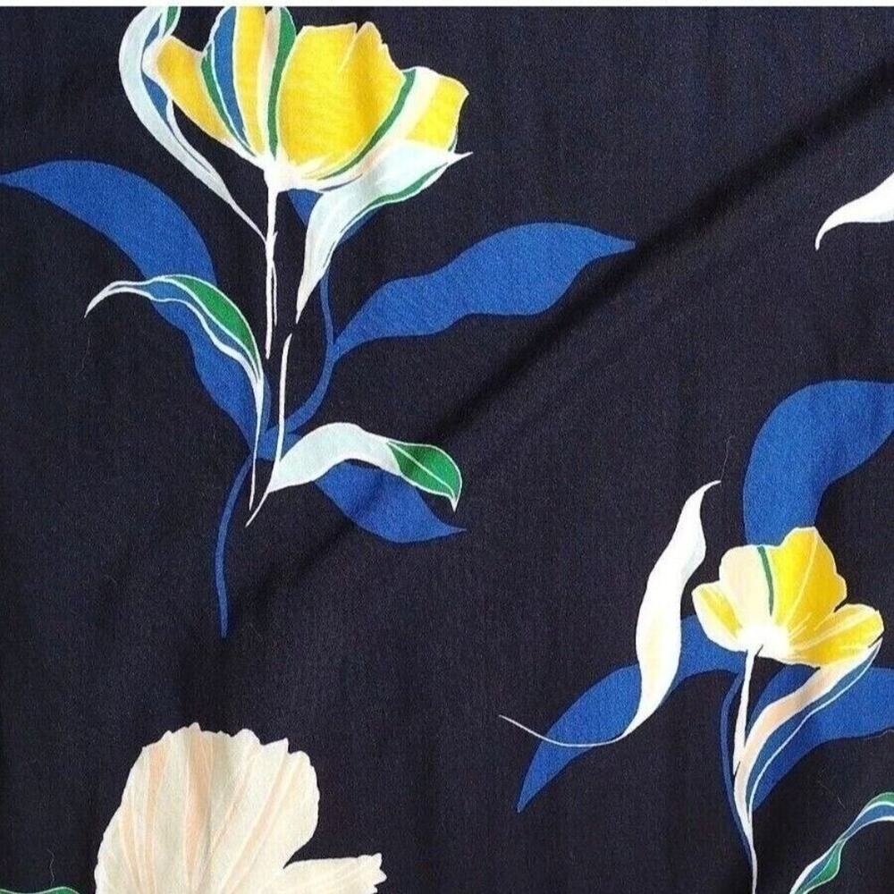 New Day Women's Dress Small Floral Blue Sundress Sleeveless Vacation BOHO - Picture 13 of 14